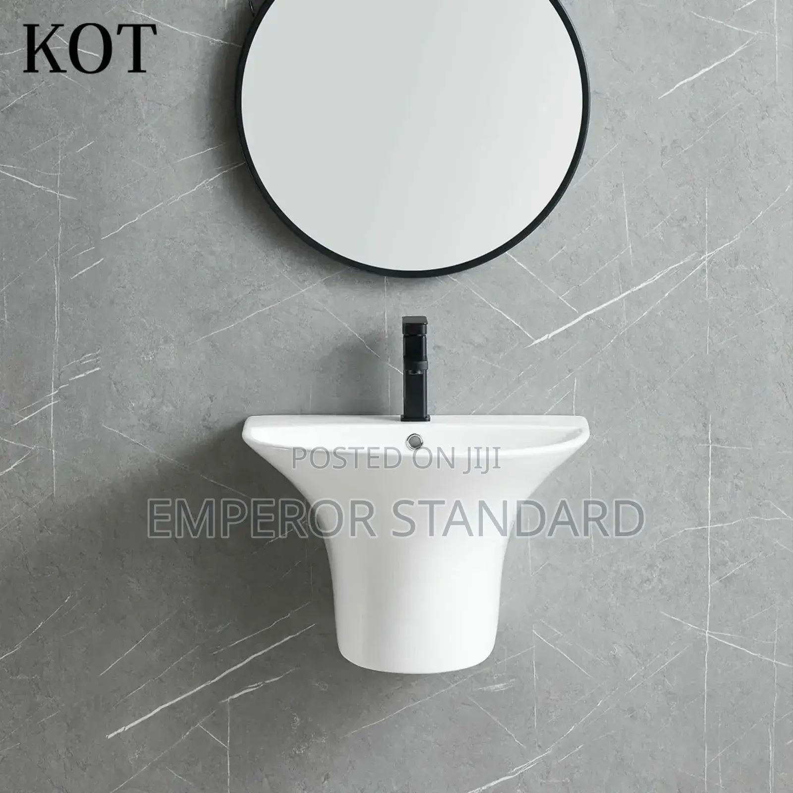 Luxury UK Standard Wall Wash Hand Basin