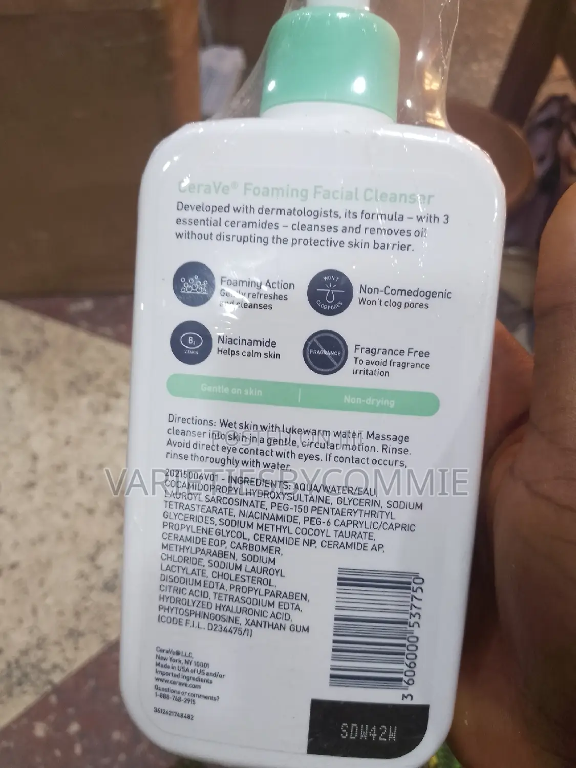 Cerave Foaming Facial Cleanser (355ml)