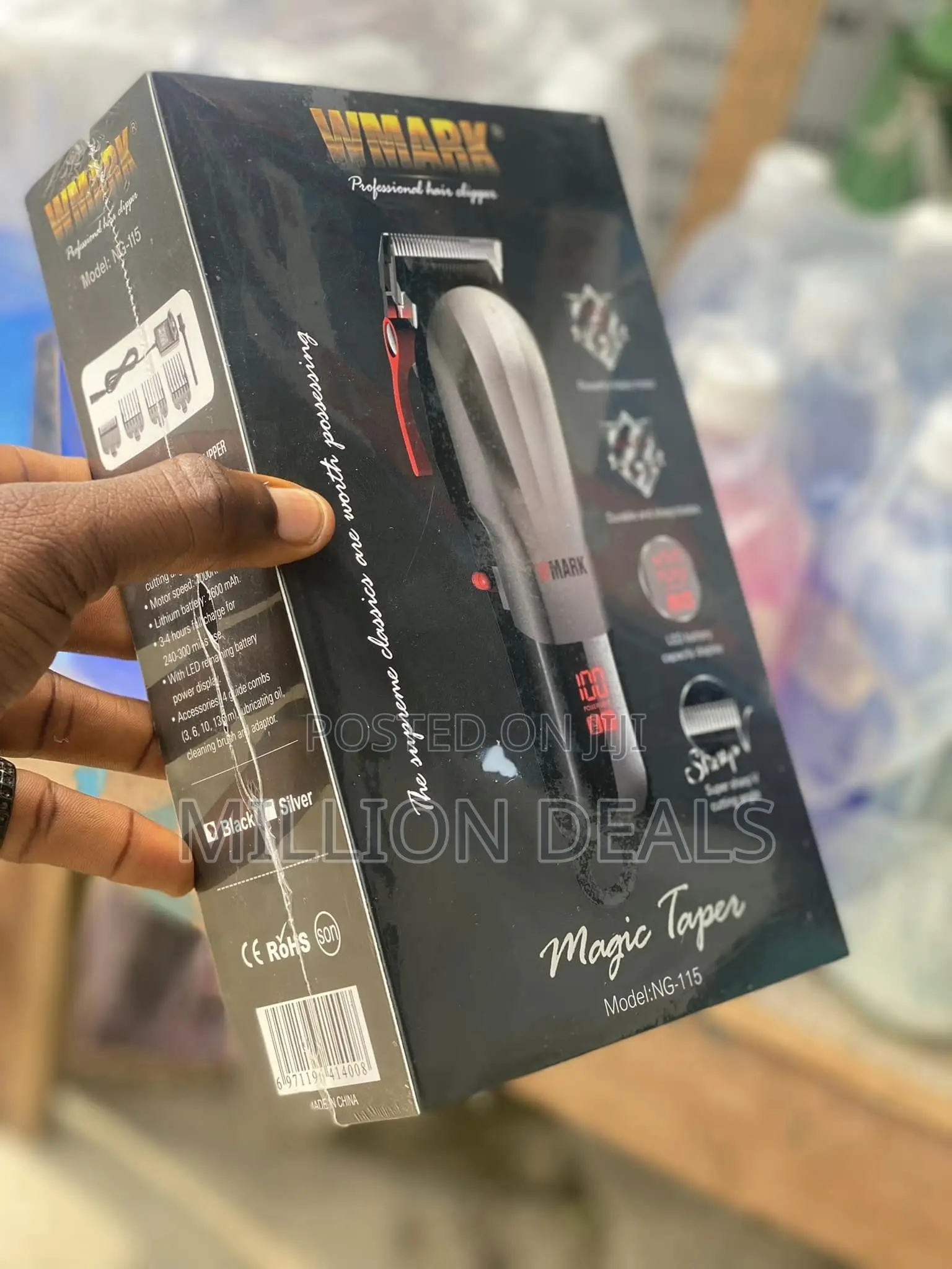 Unique Rechargeable Cord/Cordless Hair Clipper