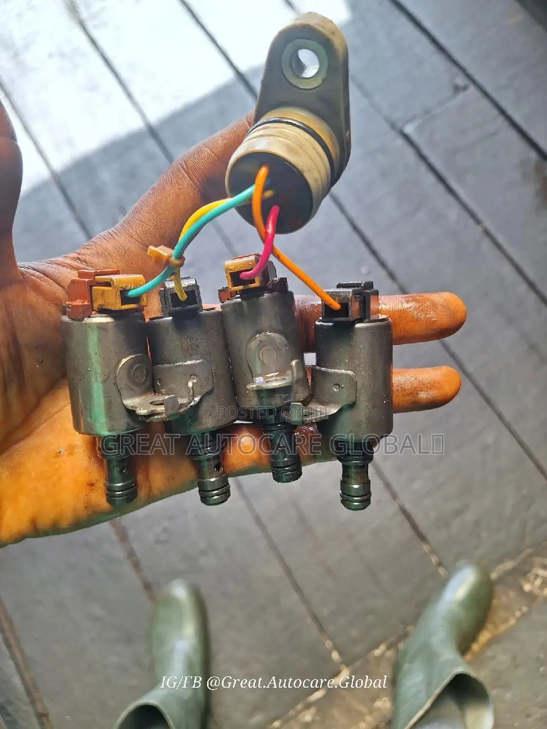 Inner Transmission Solenoid Valve ABCD Gear Shifters