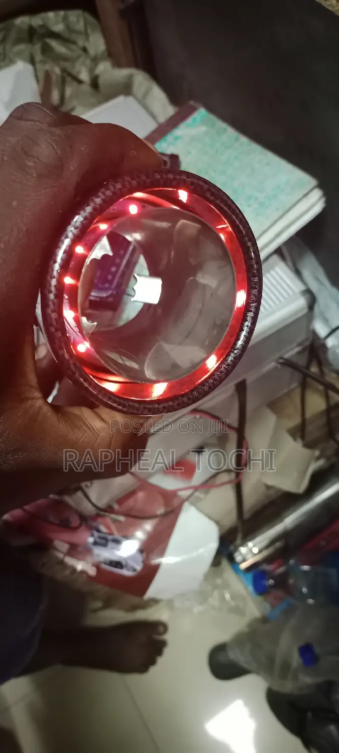 Car Exhaust Muffler Universal With Led Colours