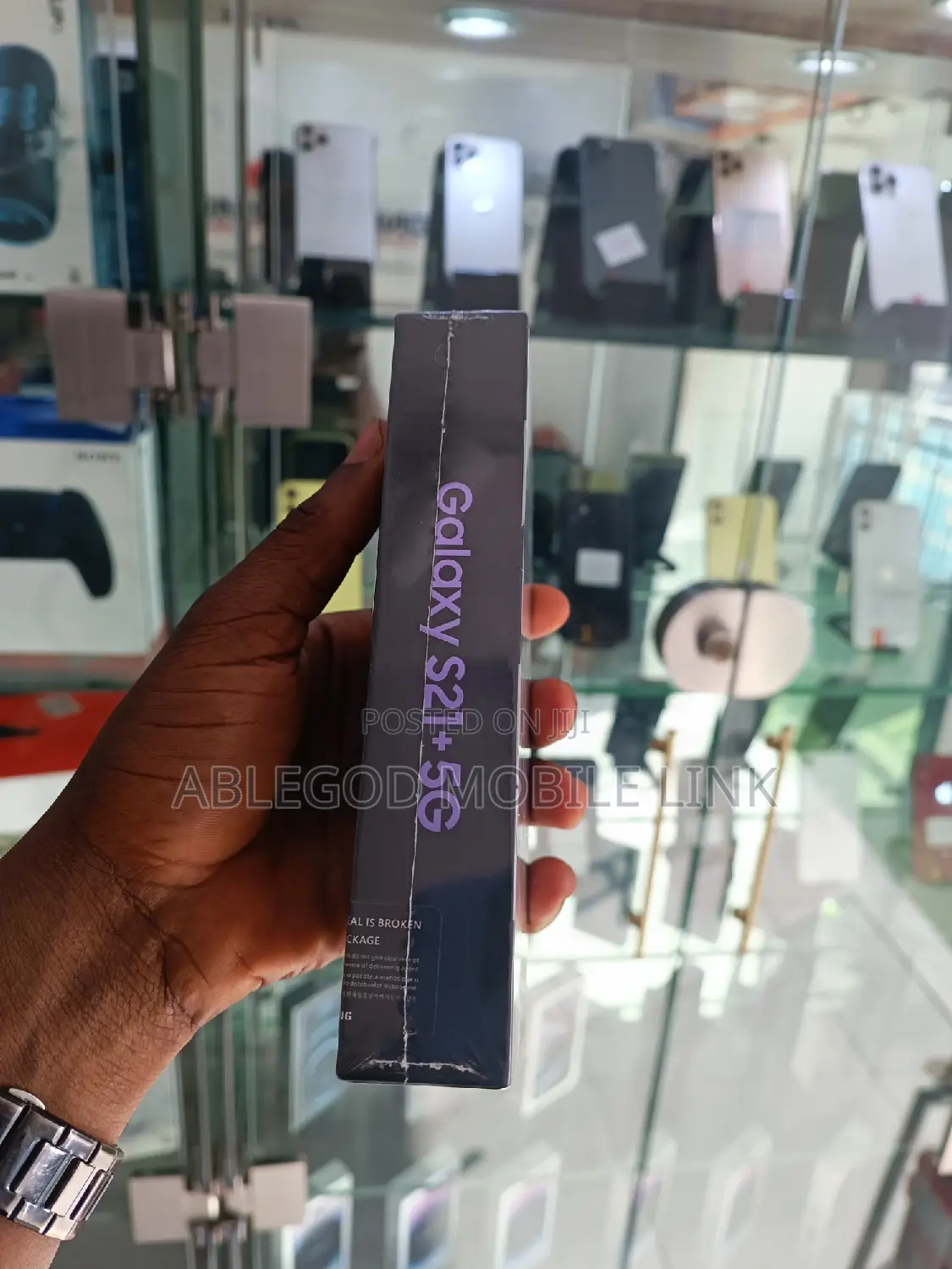 New Samsung Galaxy S21+ 5G 128 GB Purple