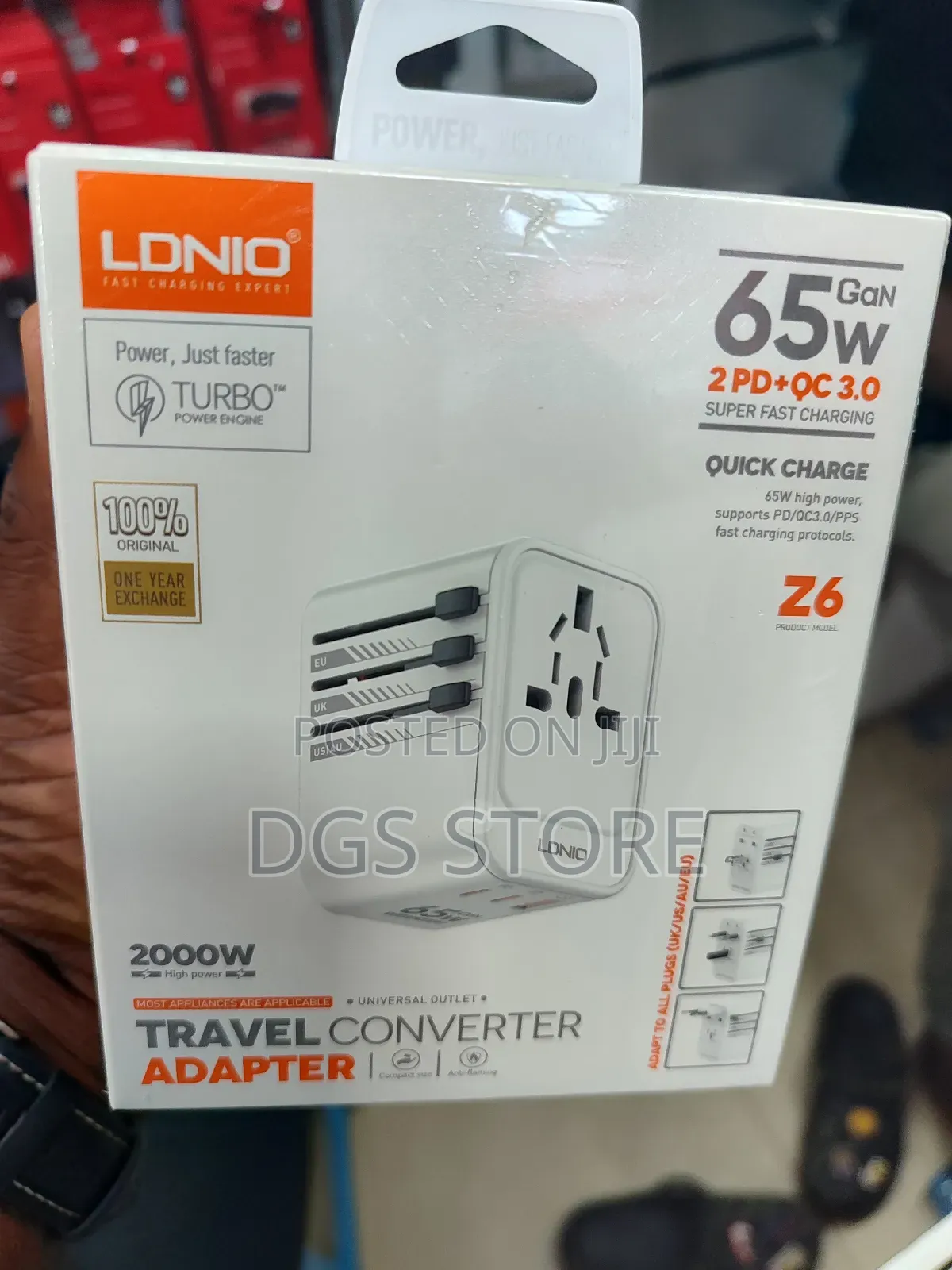 Ldnio 65w Gan Travel Adapter Charger