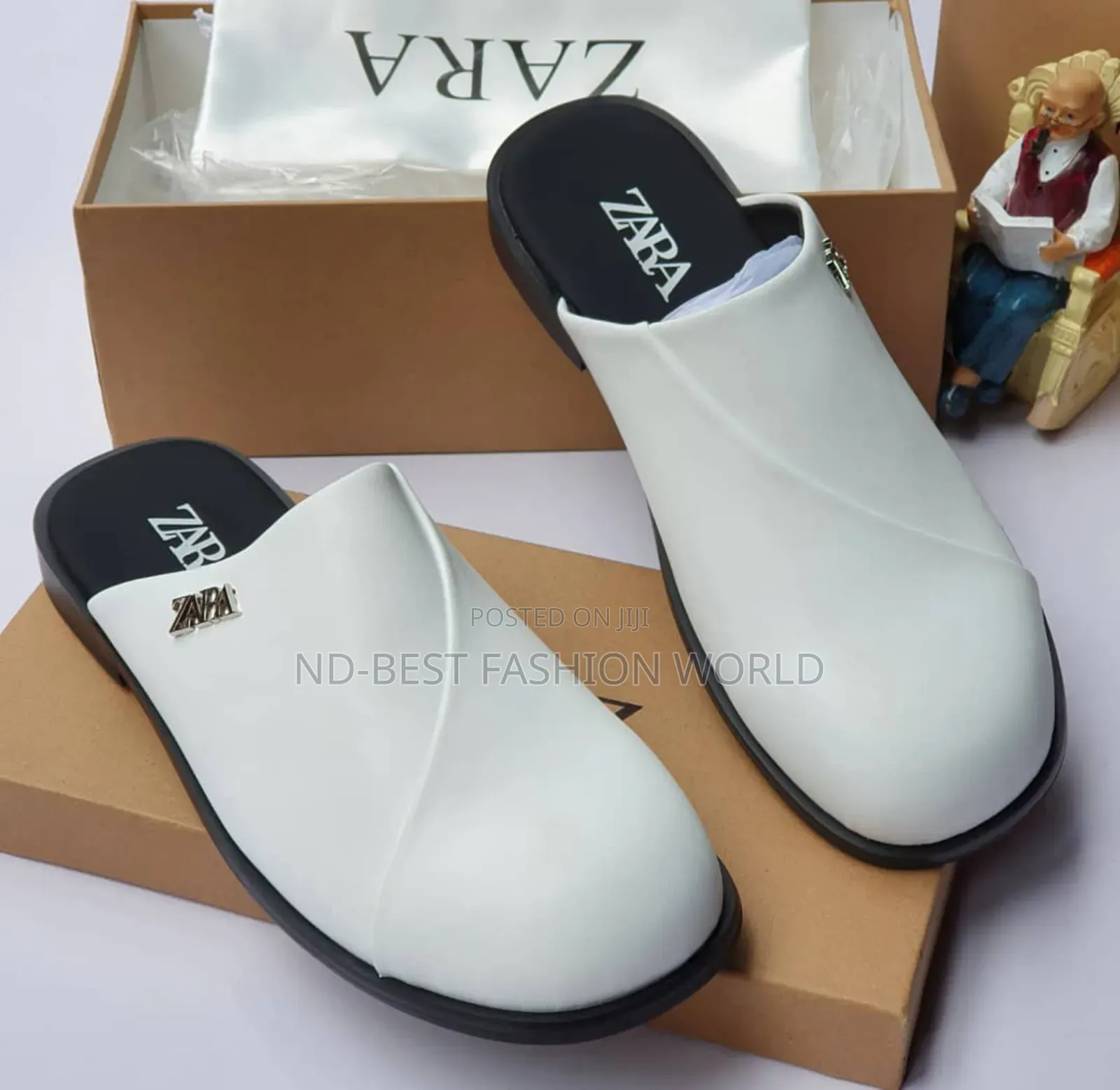 Pure Leather Half Shoe