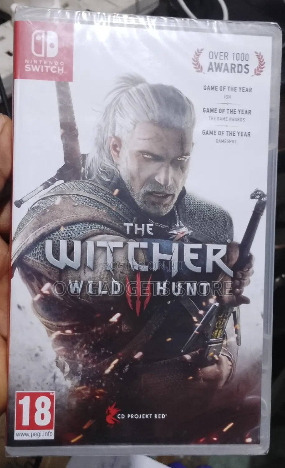 Nintendo Switch Witcher 3 Wild Hunt