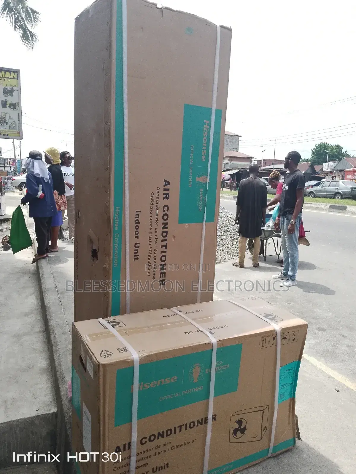 Hisense Smart Inverter Standing Unit Air 2hp Cooper