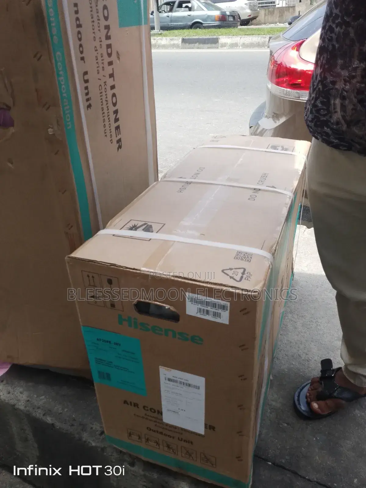 Hisense Smart Inverter Standing Unit Air 2hp Cooper