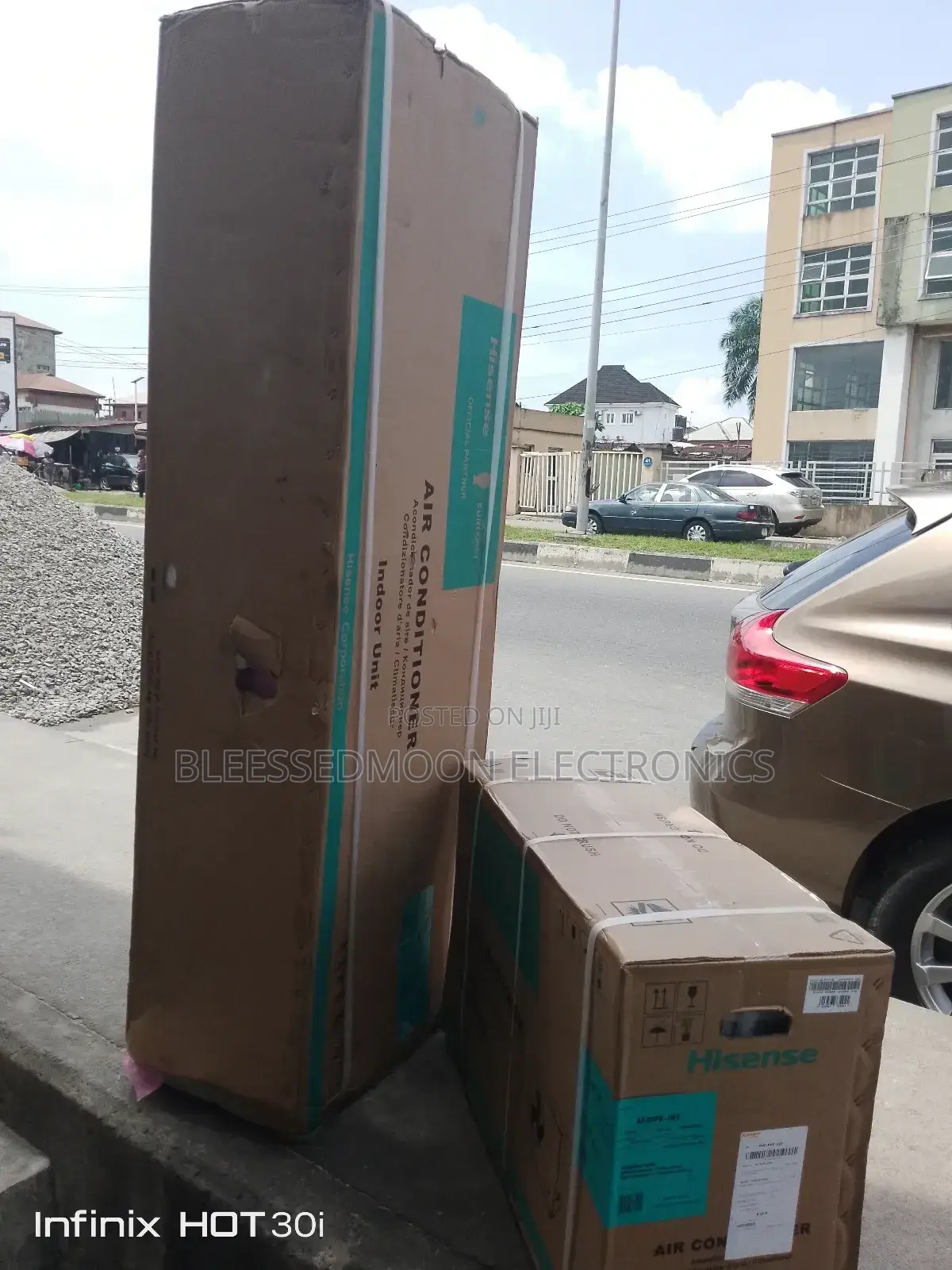 Hisense Smart Inverter Standing Unit Air 2hp Cooper