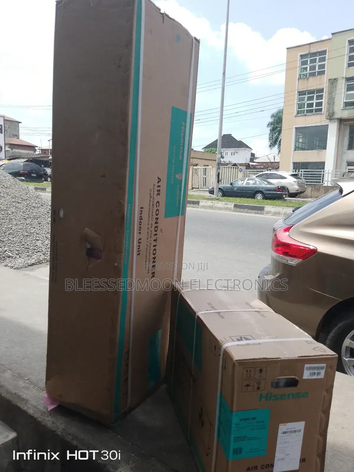 Hisense Smart Inverter Standing Unit Air 2hp Cooper