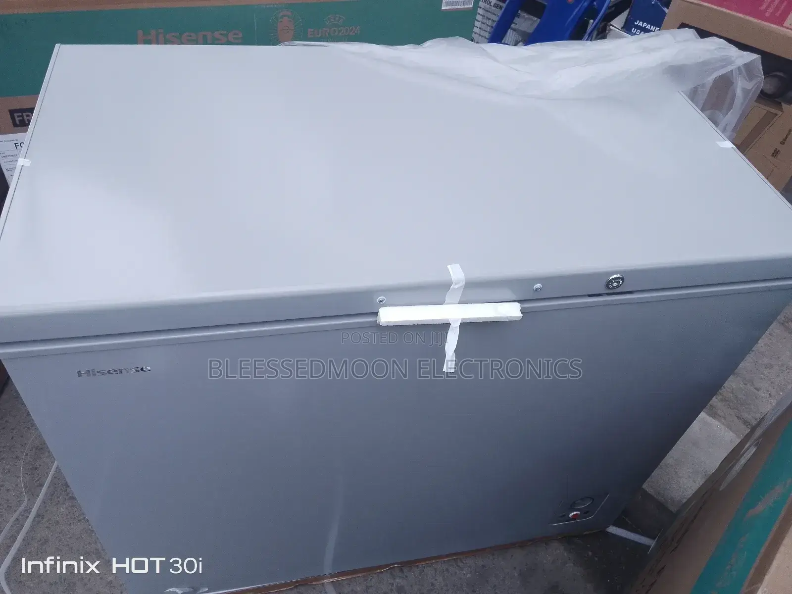 Hisense Inverter Freezer 4 Fit Built in Surge 3 Years W