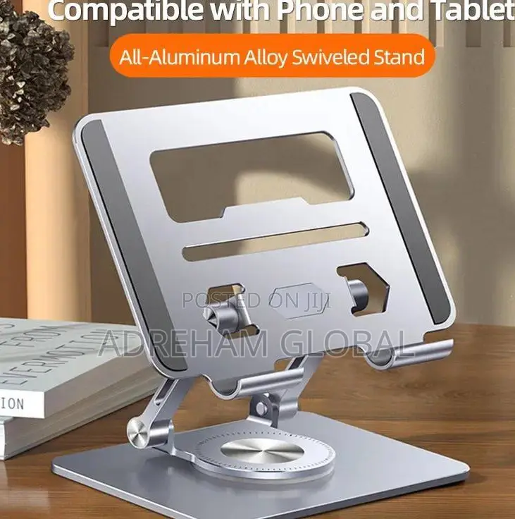 Adjustable Aluminum Laptop/Tablet Stand,360°Rotatable Holder