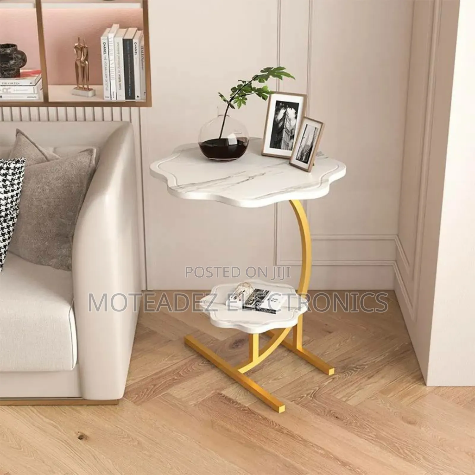 Creative Classic Flowered Design 2 Steps Side Table/Stool