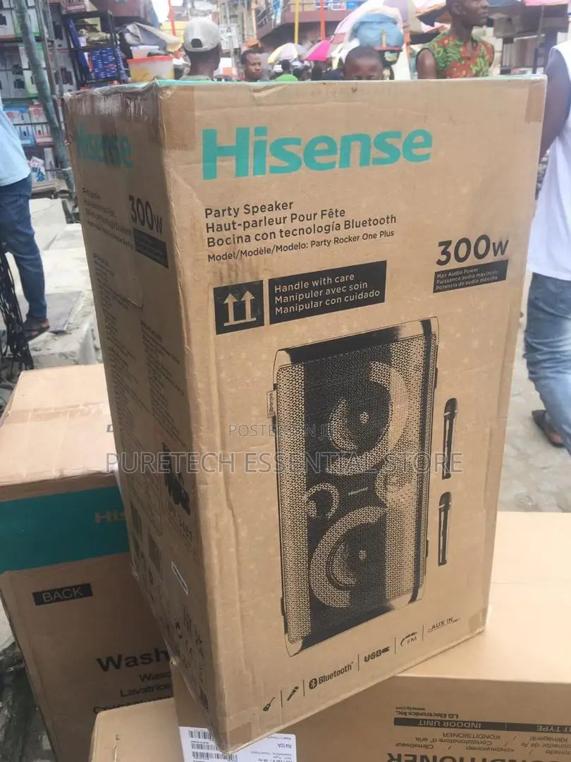 Hisense 300watt Rechargeable All in 1 Party Rocker