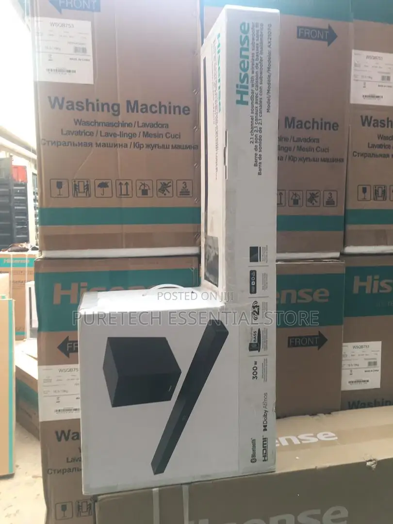 Hisense 300w Sound Bar Subwoofer Wireless