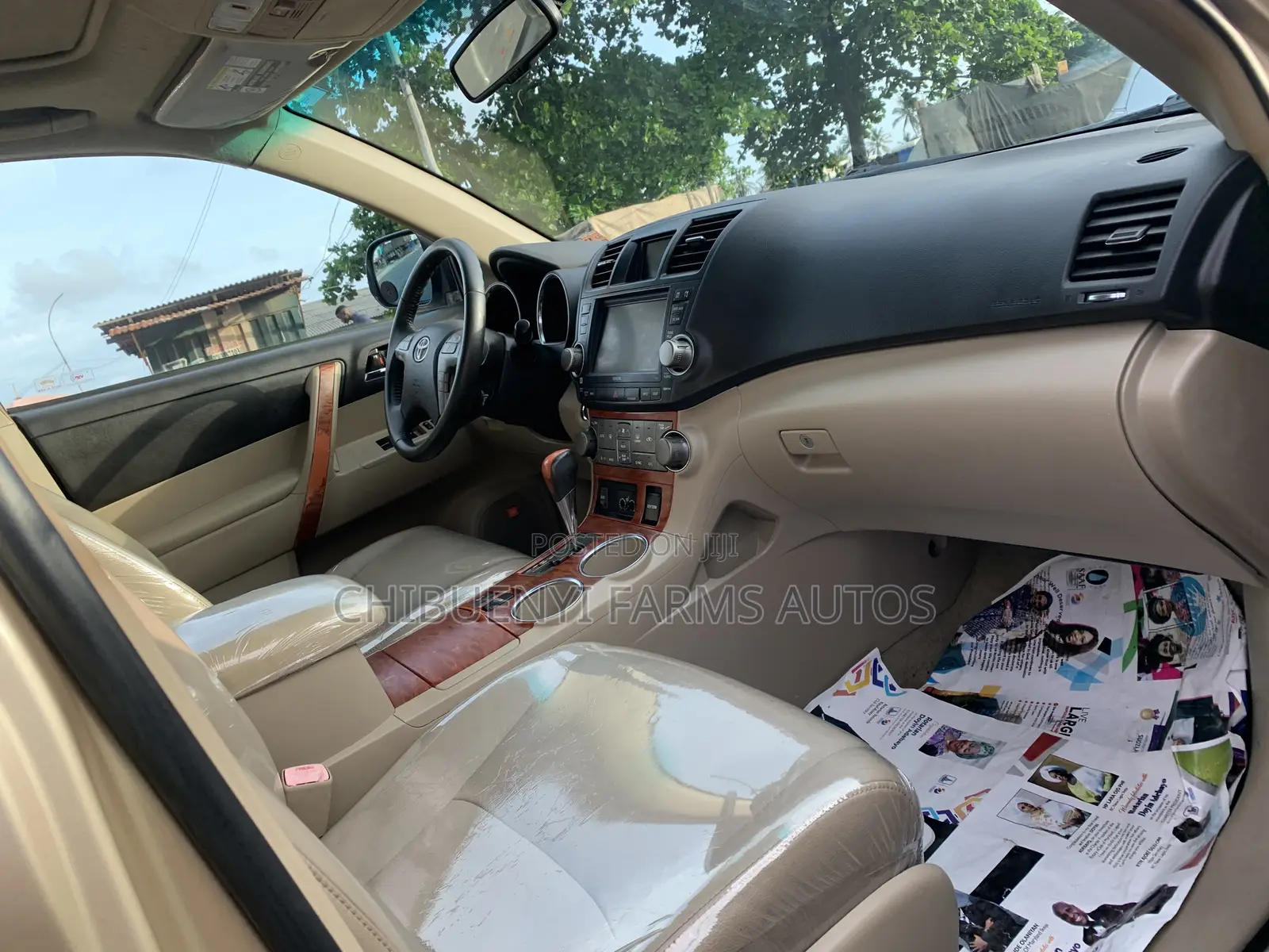 Toyota Highlander Limited 2009 Gold