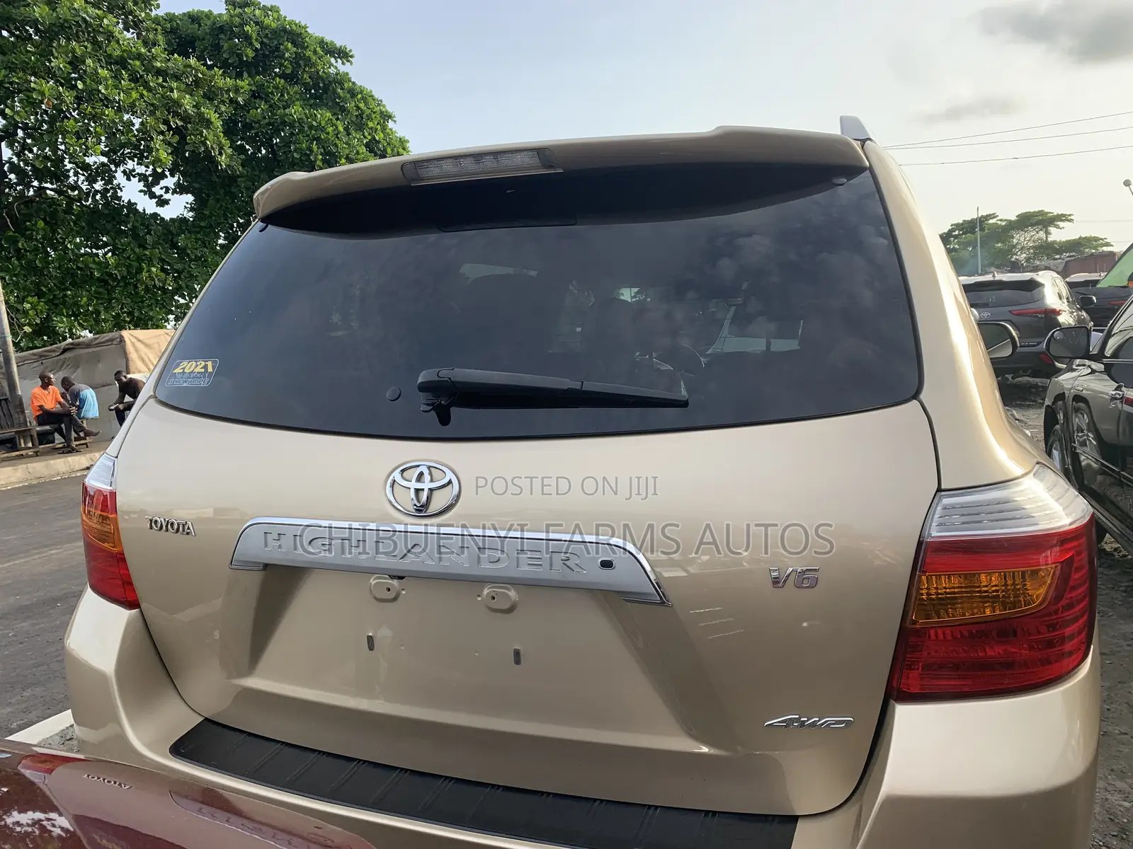 Toyota Highlander Limited 2009 Gold