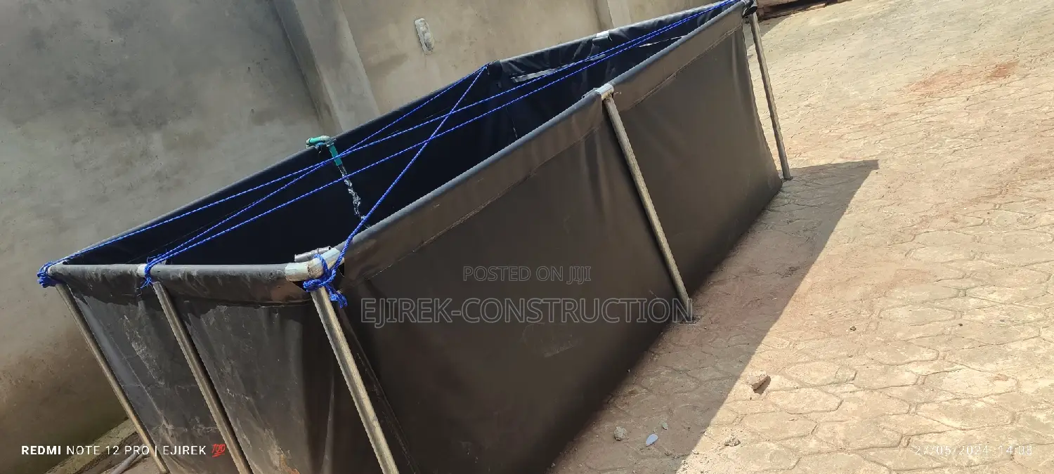 Complete Set Mobile Tarpaulin Fish Pond
