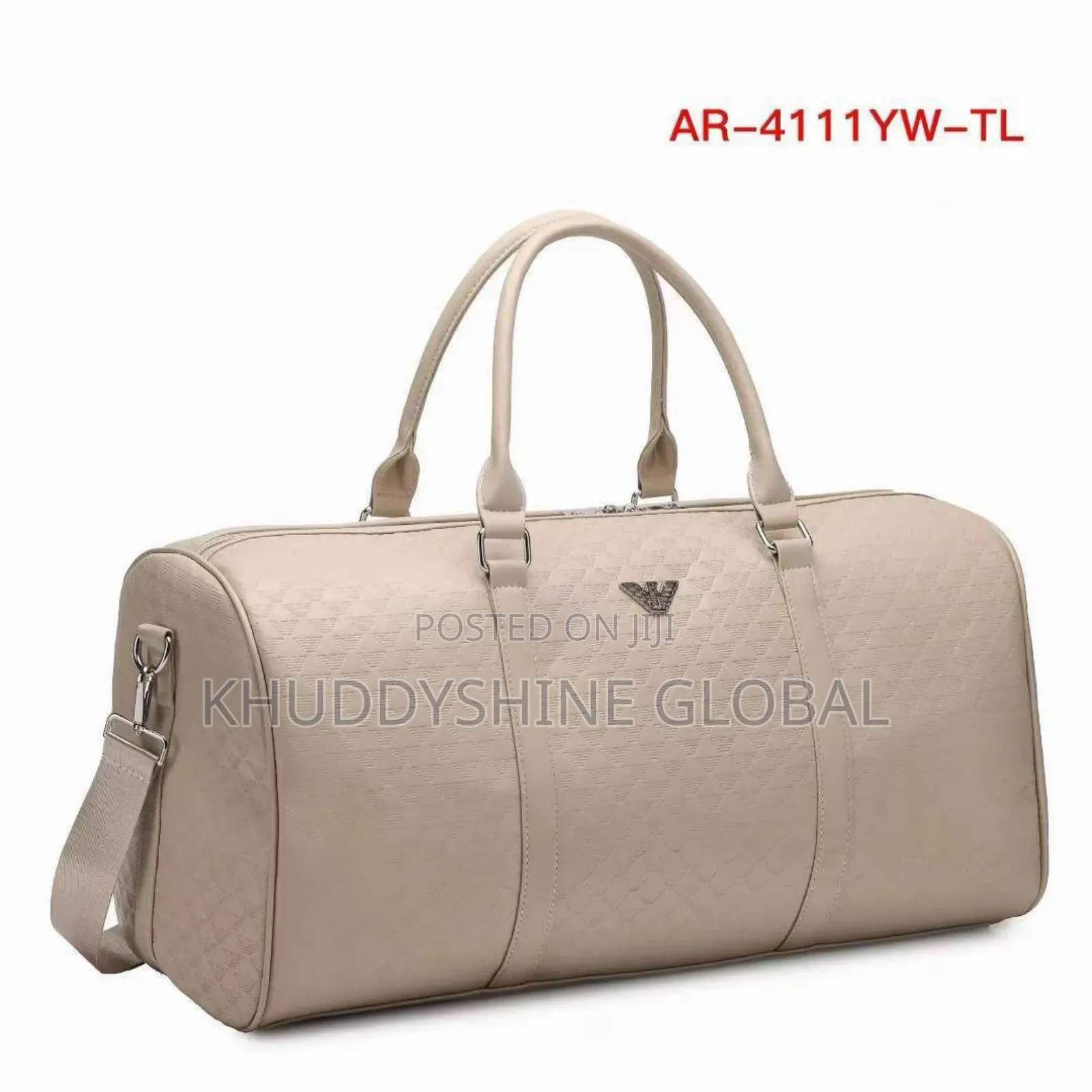 Designer Plain Pattern Duffle Bag