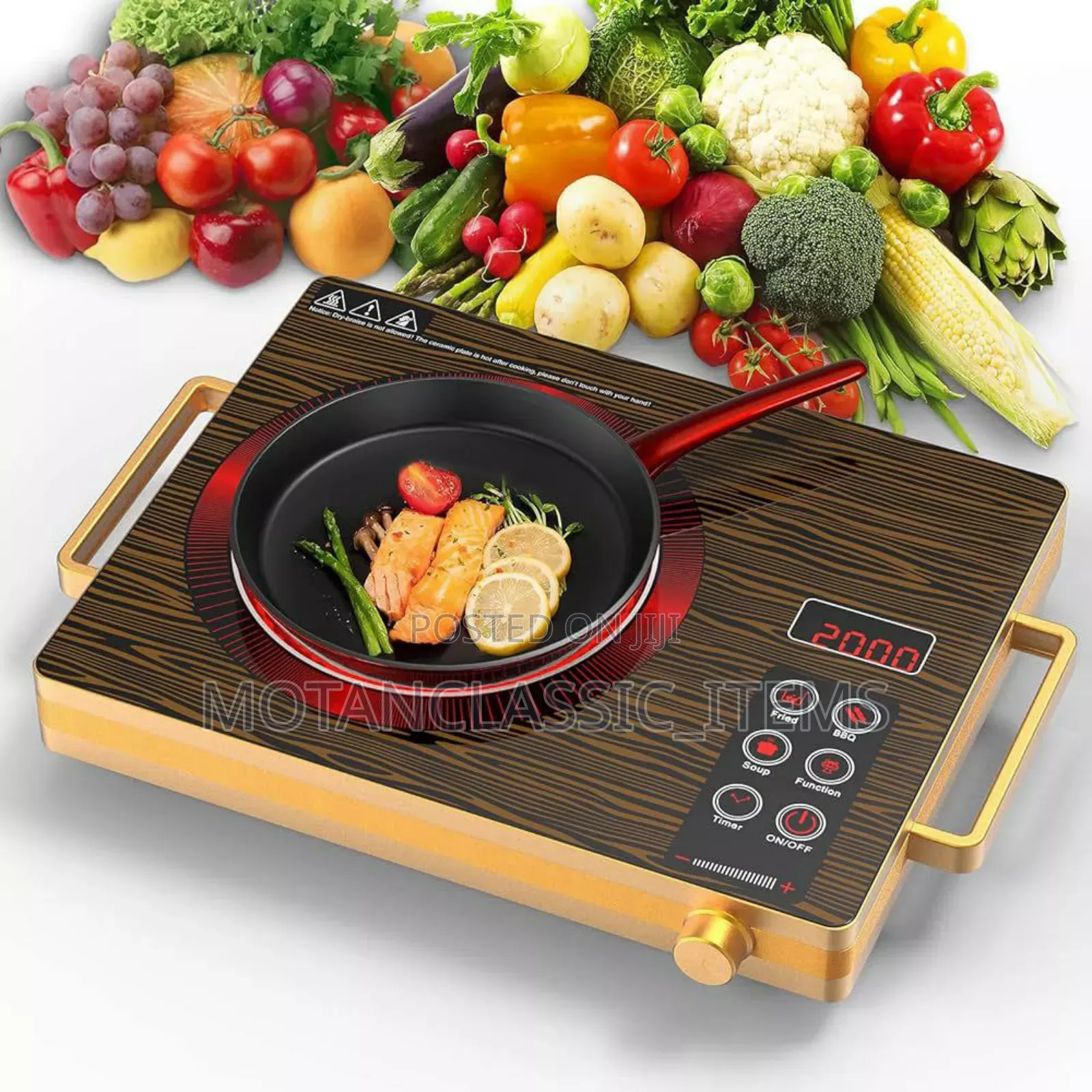 Radiant Infrared Electric Intelligent Cooker (Stain Free)