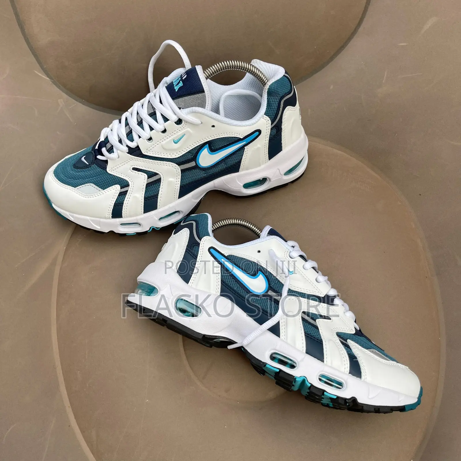 Original Nike Air Max 96 II Blue Grass Sneakers
