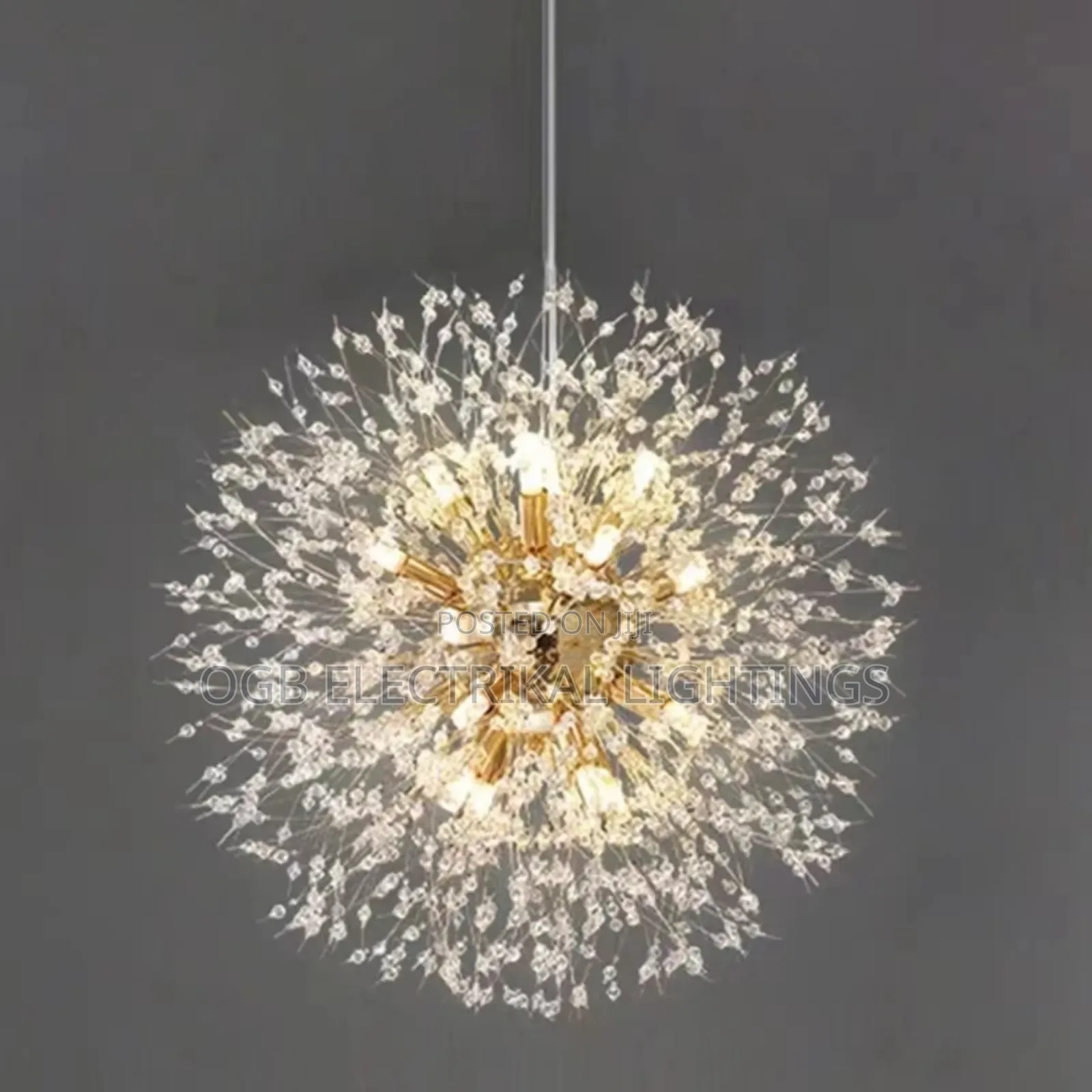 Fireball Crystal Pendant
