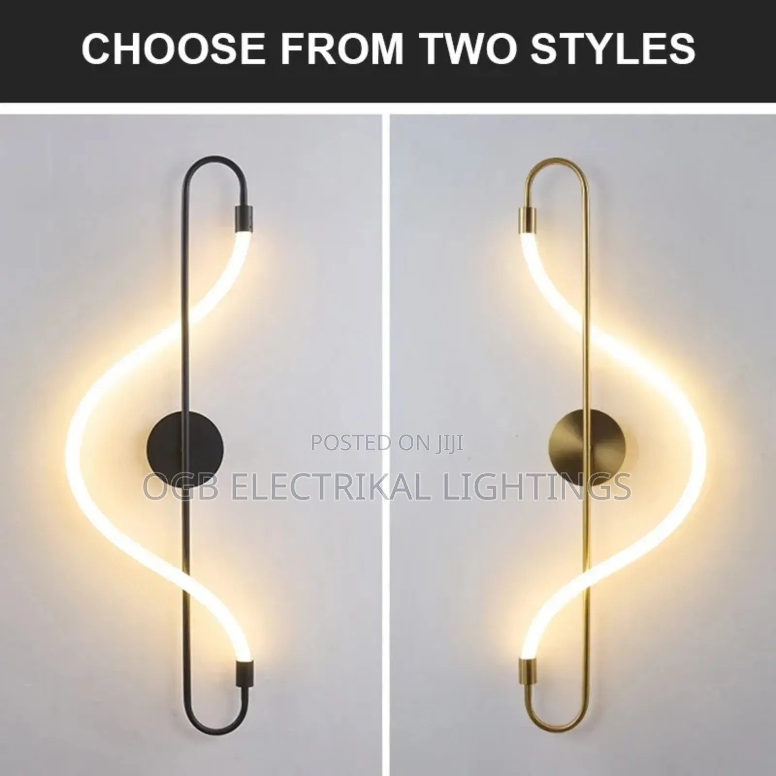 Modern Long Hose Led Wall Lamp