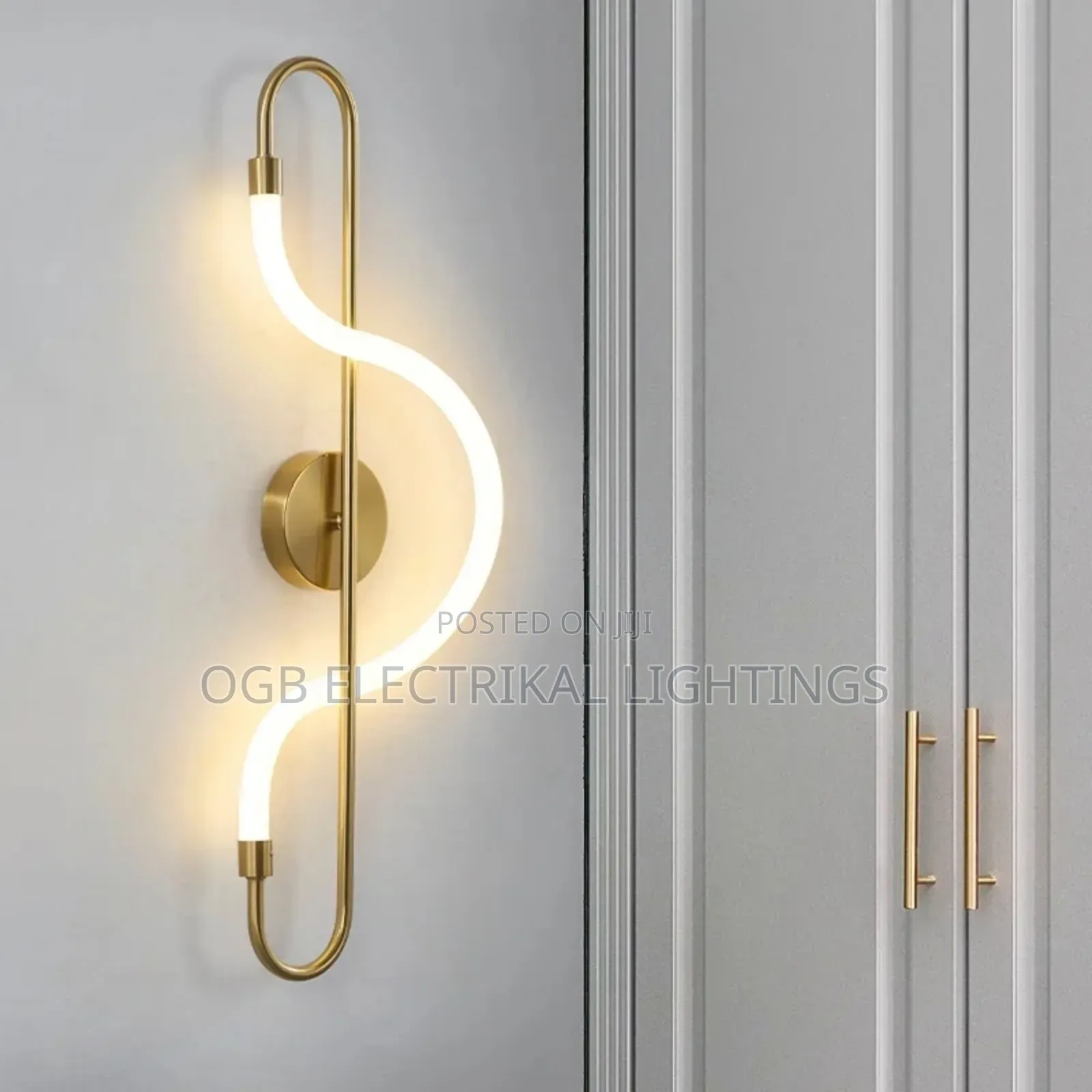 Modern Long Hose Led Wall Lamp