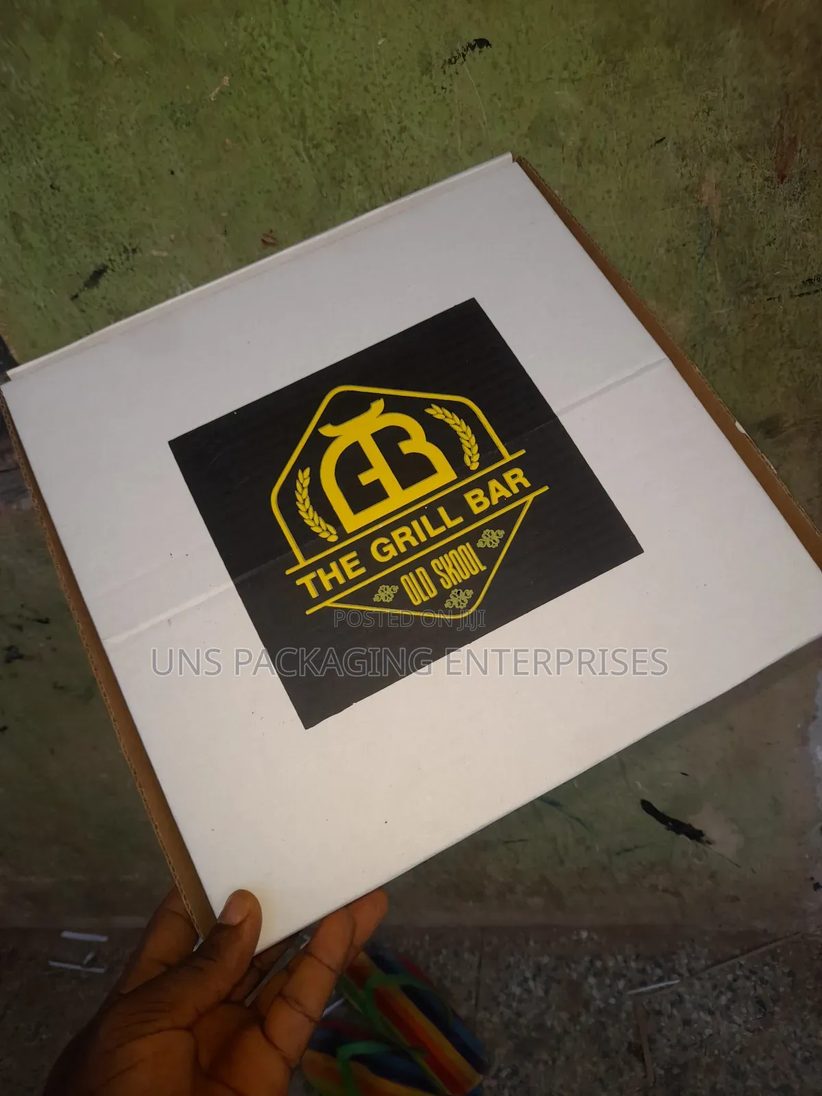 White Pizzas Packaging Box Size 12