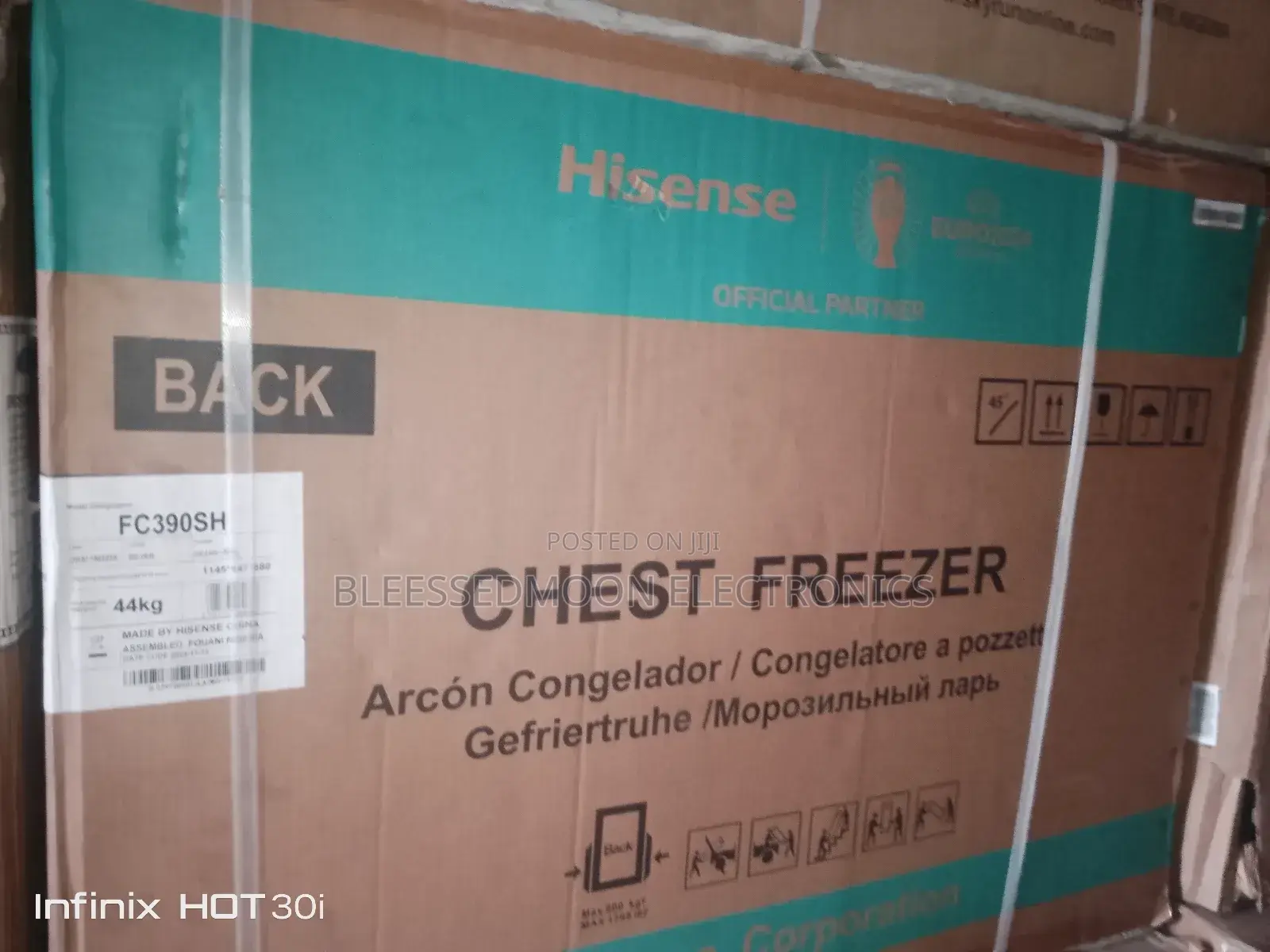 Hisense Inverter Freezer 5 Fit Single Door 3 Years W