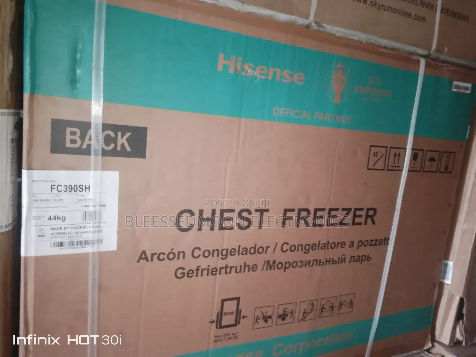 Hisense Inverter Freezer 5 Fit Single Door 3 Years W