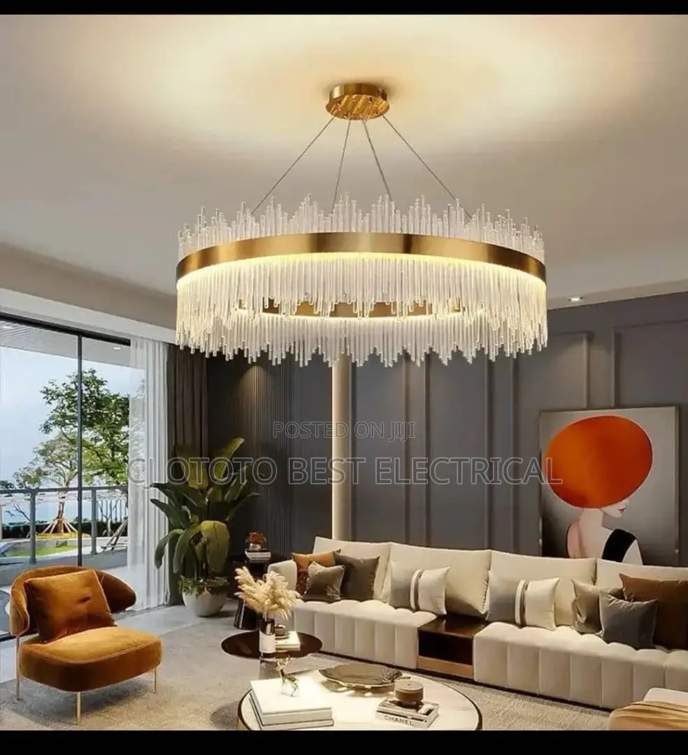 Nordic Crystal Led Sitting Room and Living Room Light