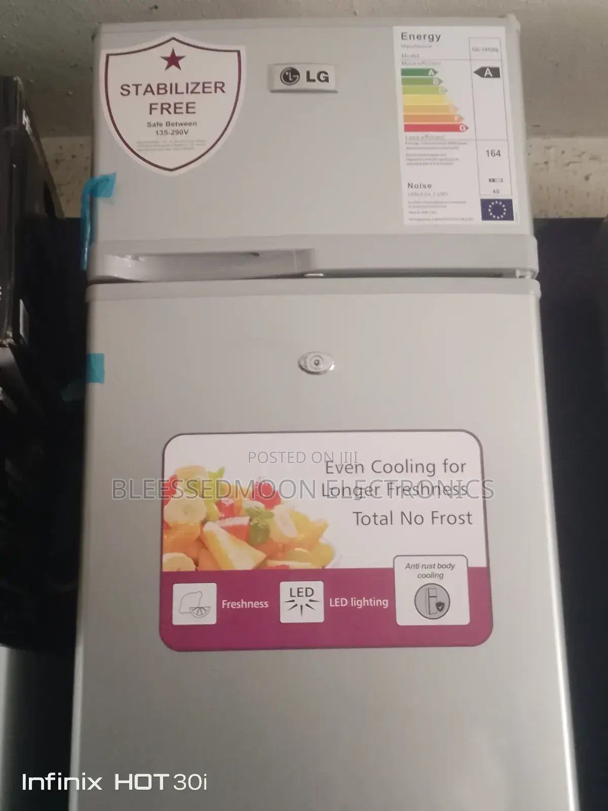LG Pure INVERTER Table Top Fridge 3 Years Garranty