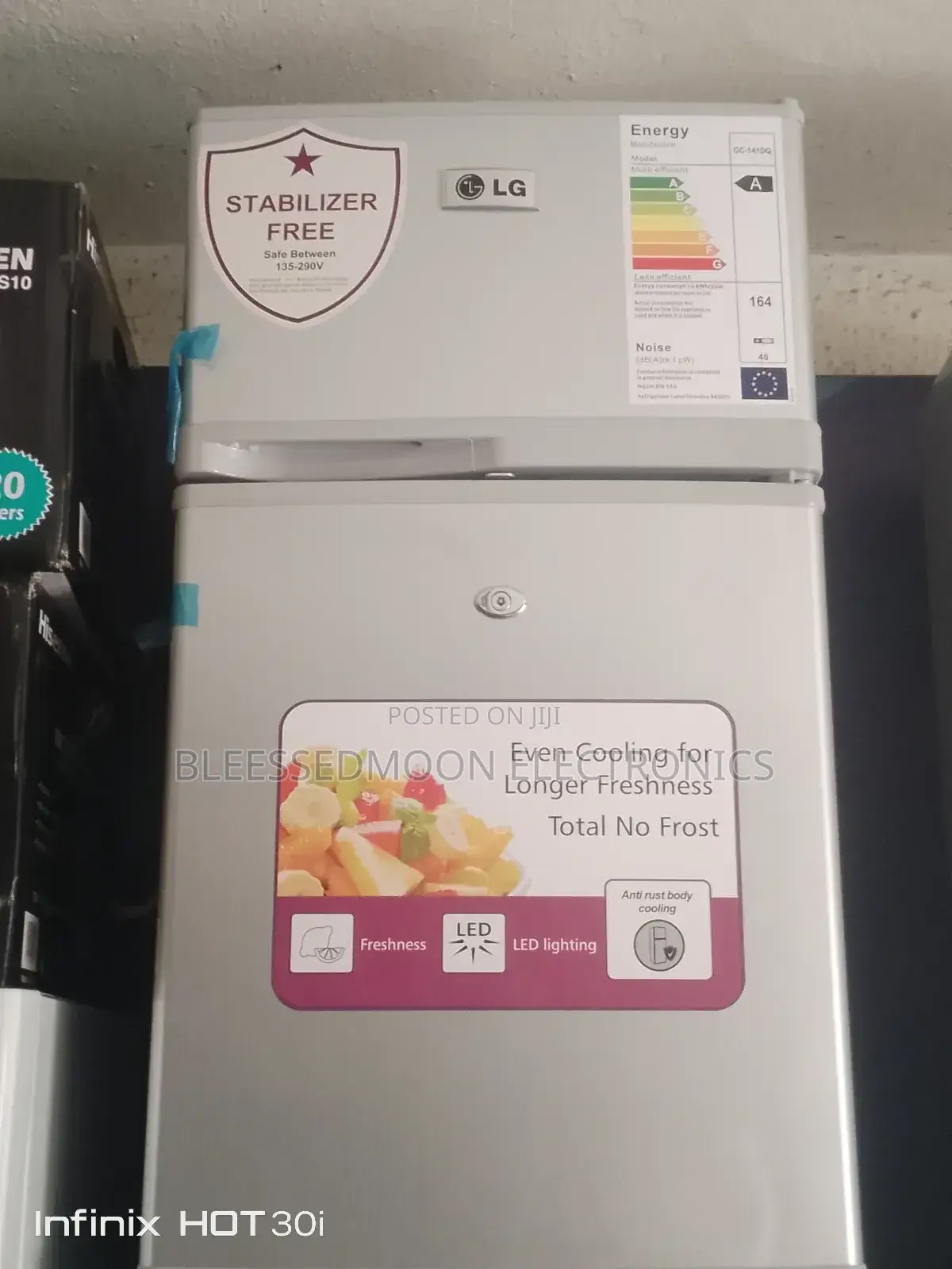 LG Pure INVERTER Table Top Fridge 3 Years Garranty
