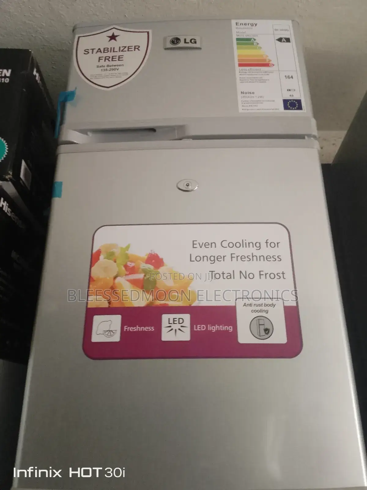 LG Pure INVERTER Table Top Fridge 3 Years Garranty