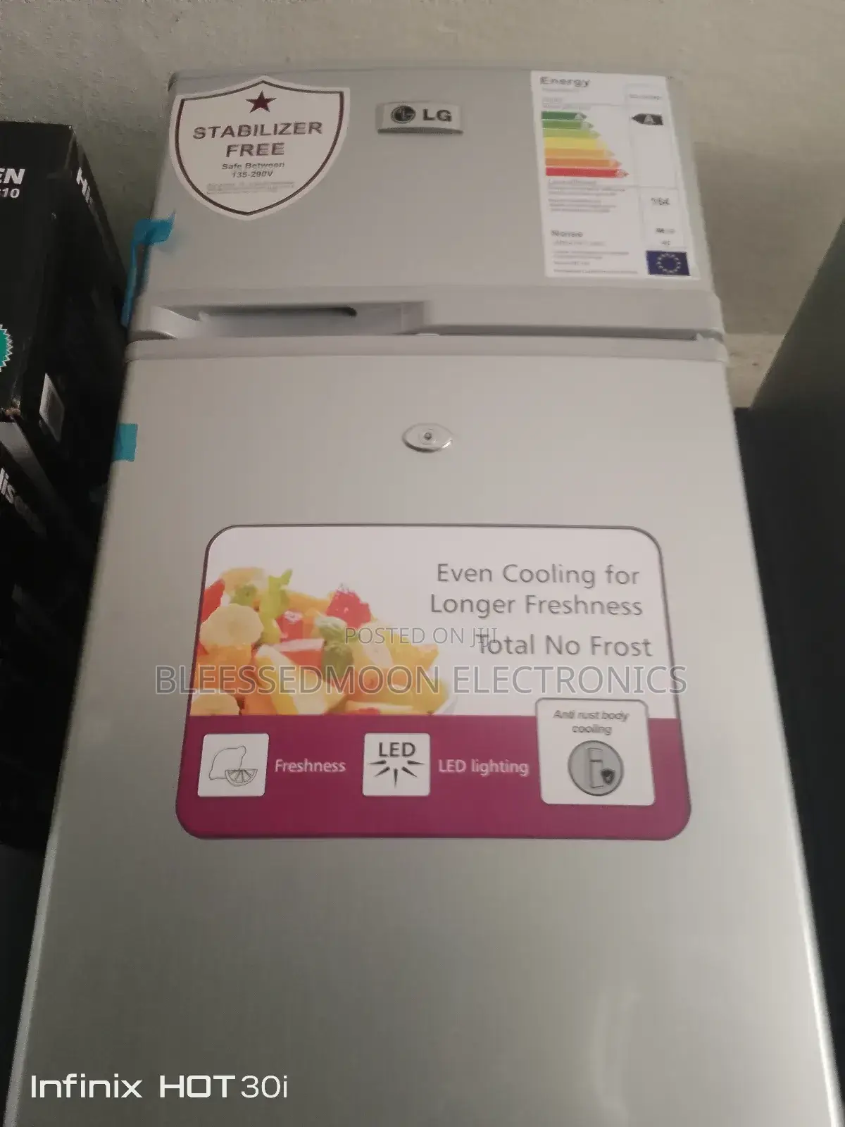 LG Pure INVERTER Table Top Fridge 3 Years Garranty