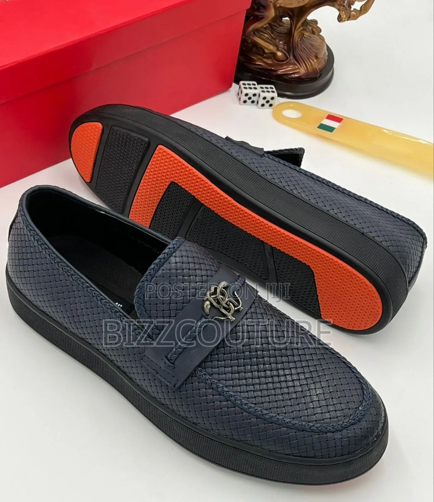 Original Italian Roberto Cavalli Slip-Ons Available in Store