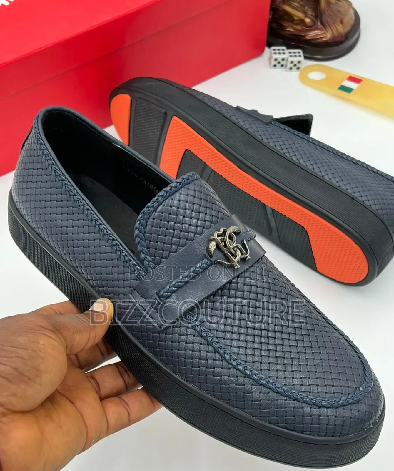 Original Italian Roberto Cavalli Slip-Ons Available in Store