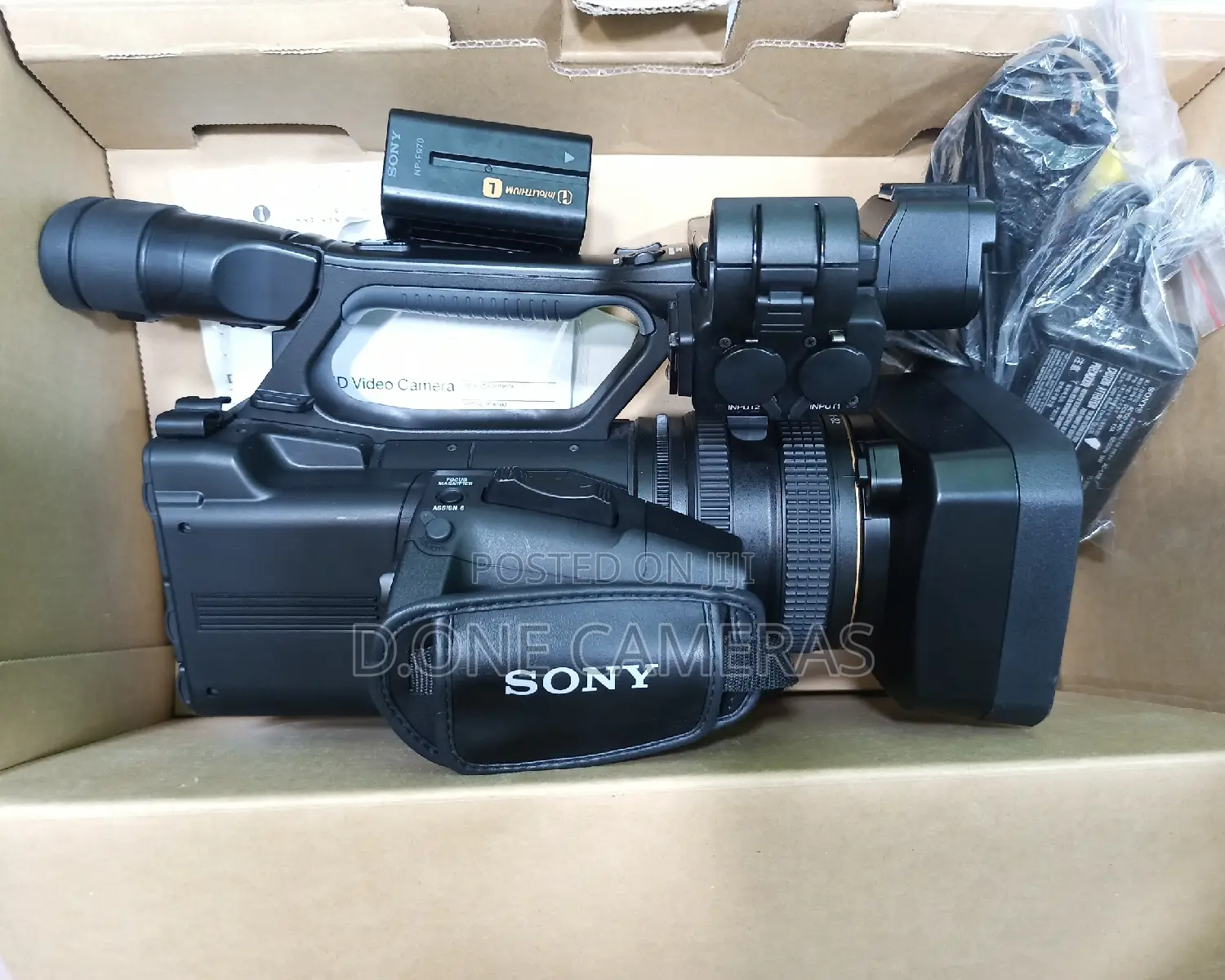 Sony Nx3 Professional Hd Camera Open Box