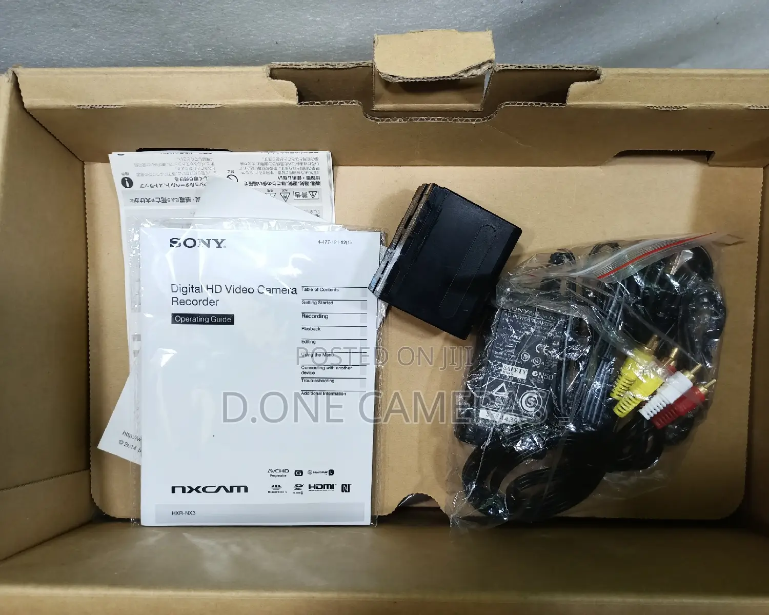 Sony Nx3 Professional Hd Camera Open Box