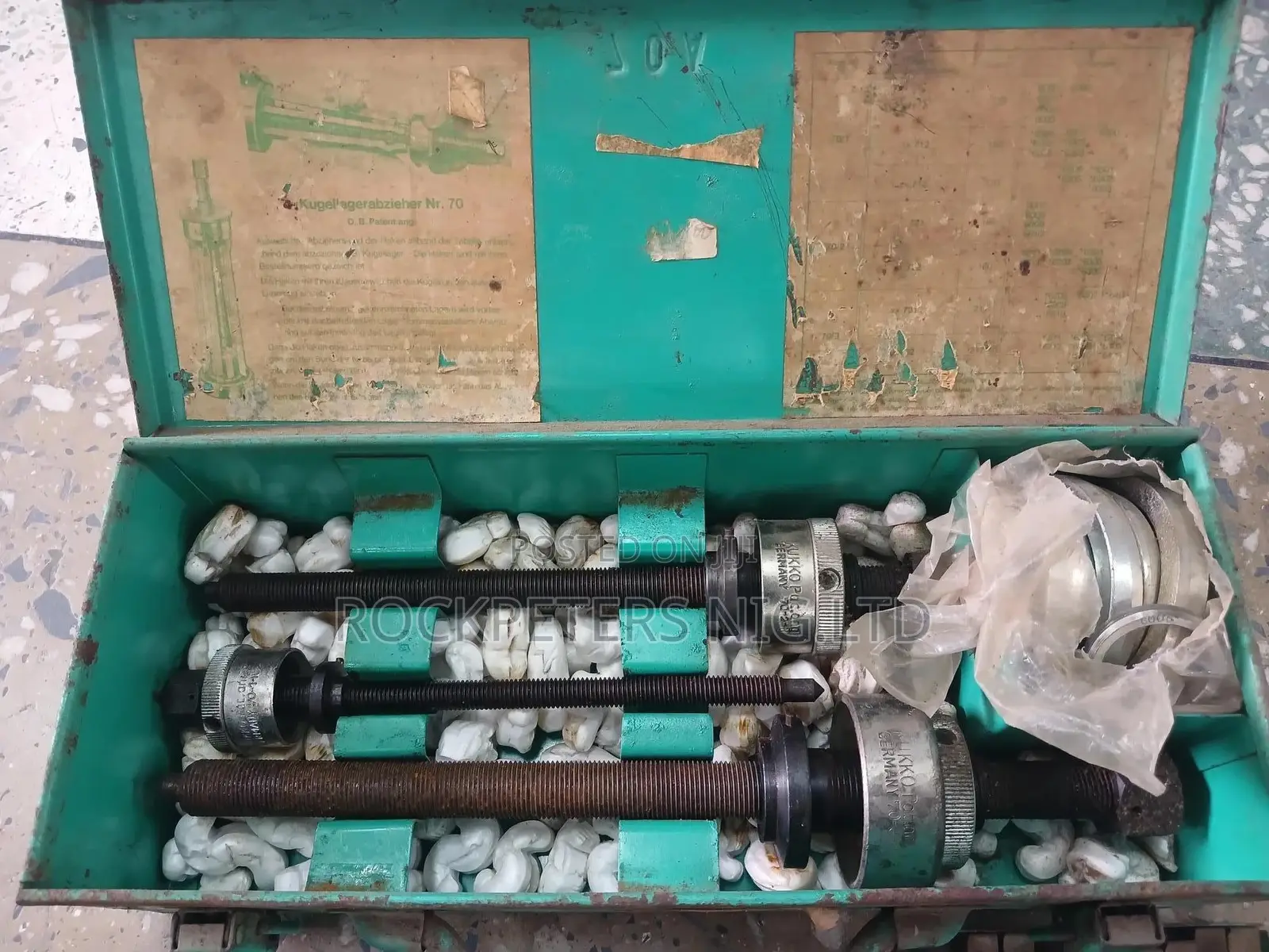 Kukko 70A Bottom Bearing /Deep Groove Ball Bearing Pulller