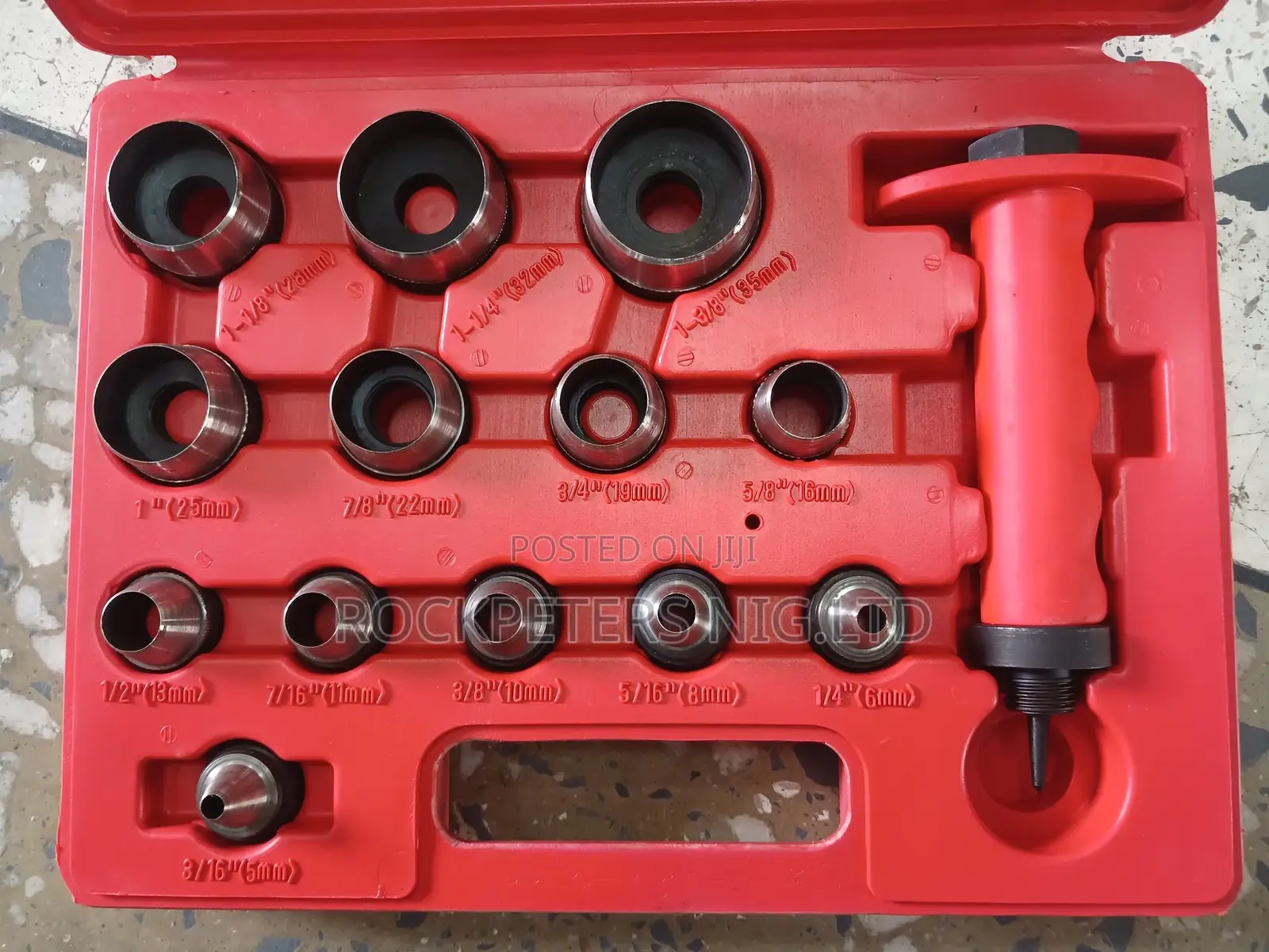 Vigex 13-in-1 Hollow Punch Set