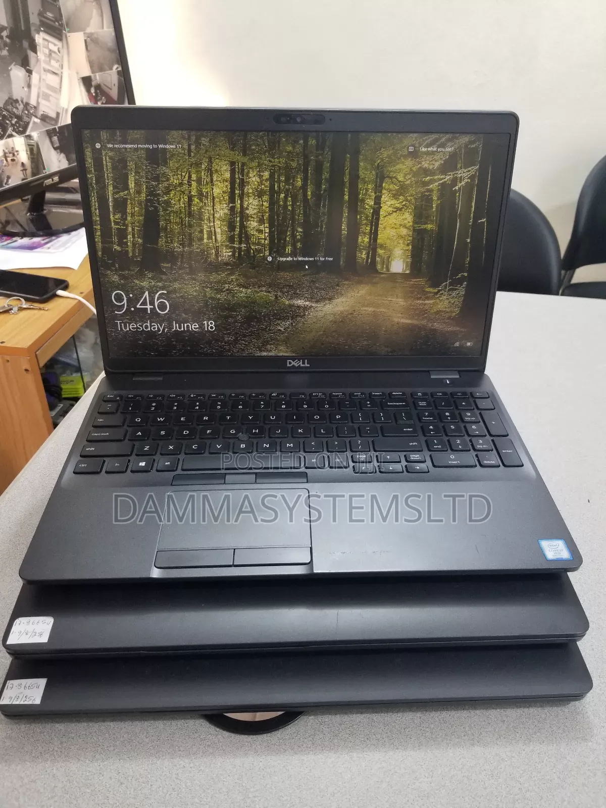 Laptop Dell Latitude 5501 8GB Intel Core I7 SSD 256GB
