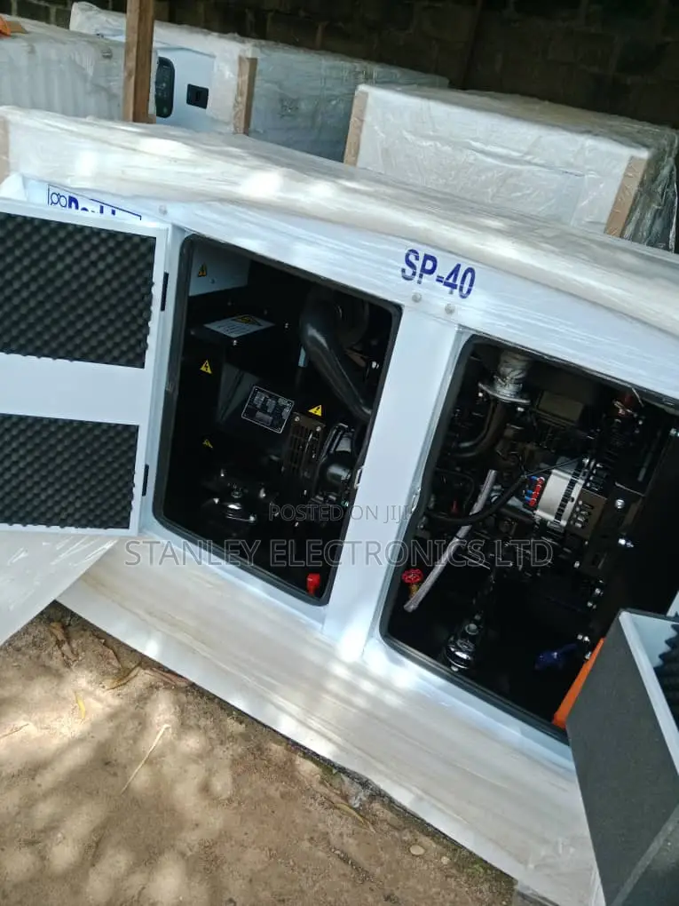 Brand New 40kva Soundproof Generator Diesel 100% Copper Coil