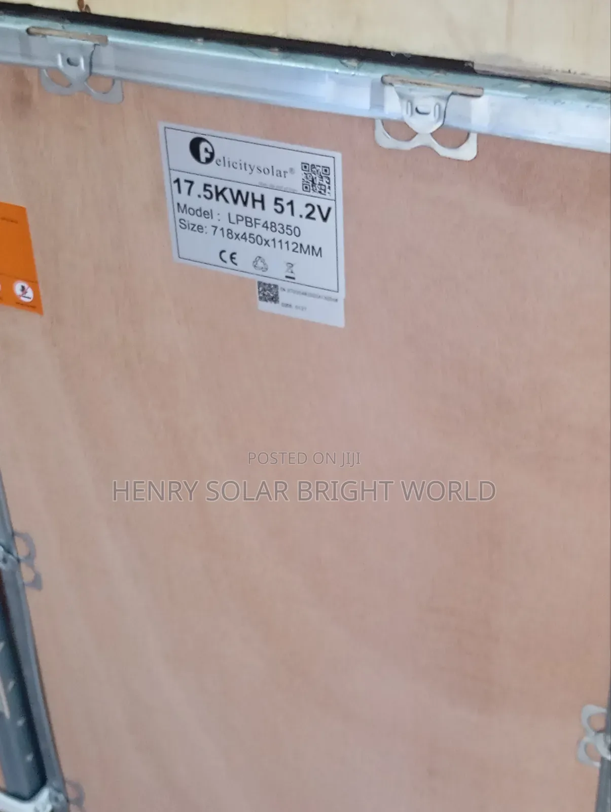 17.5kwh 51.2v Felicity Lithium Battery