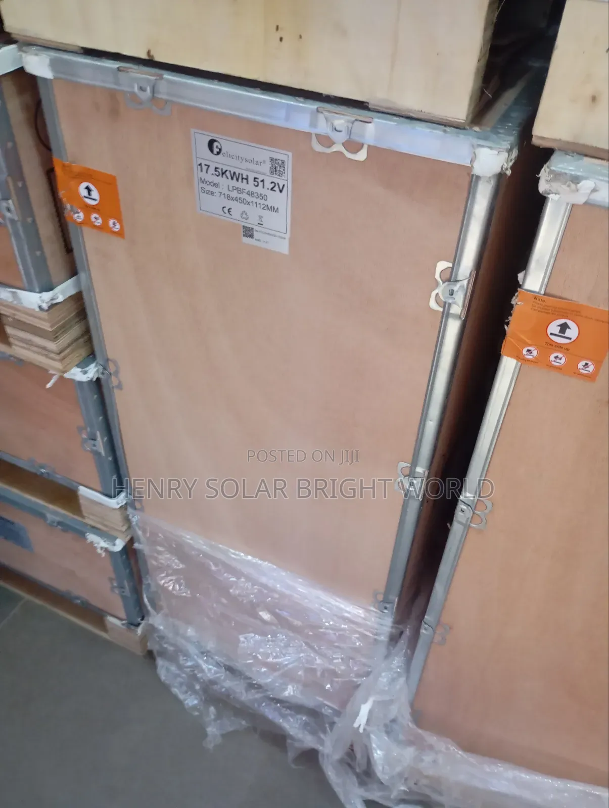 17.5kwh 51.2v Felicity Lithium Battery