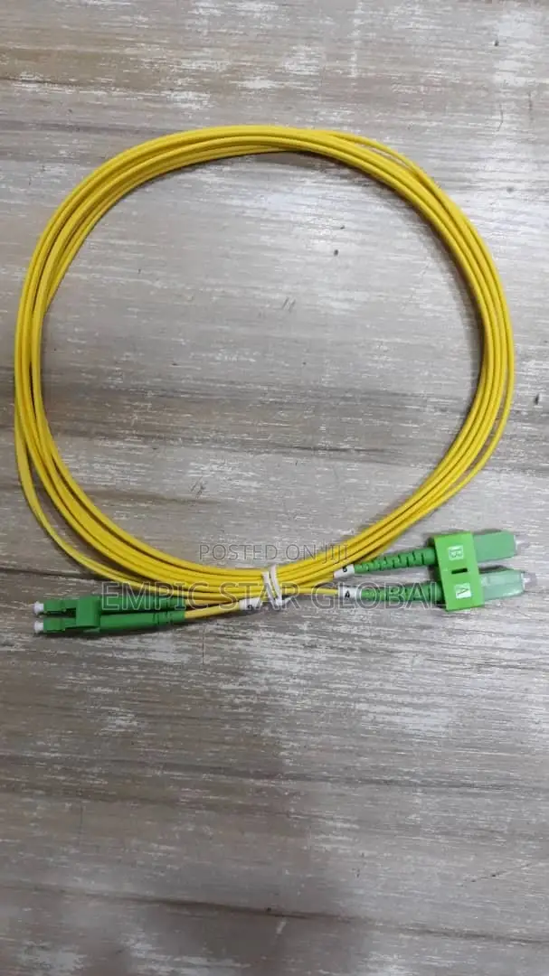 Fiber Patch 3m LC APC to SC APC Duplex (OFNR) 9/125