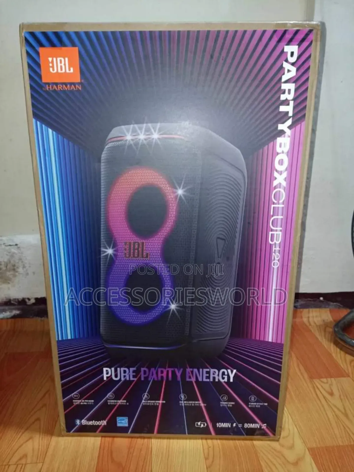JBL Partybox Club 120 Portable Party Speaker