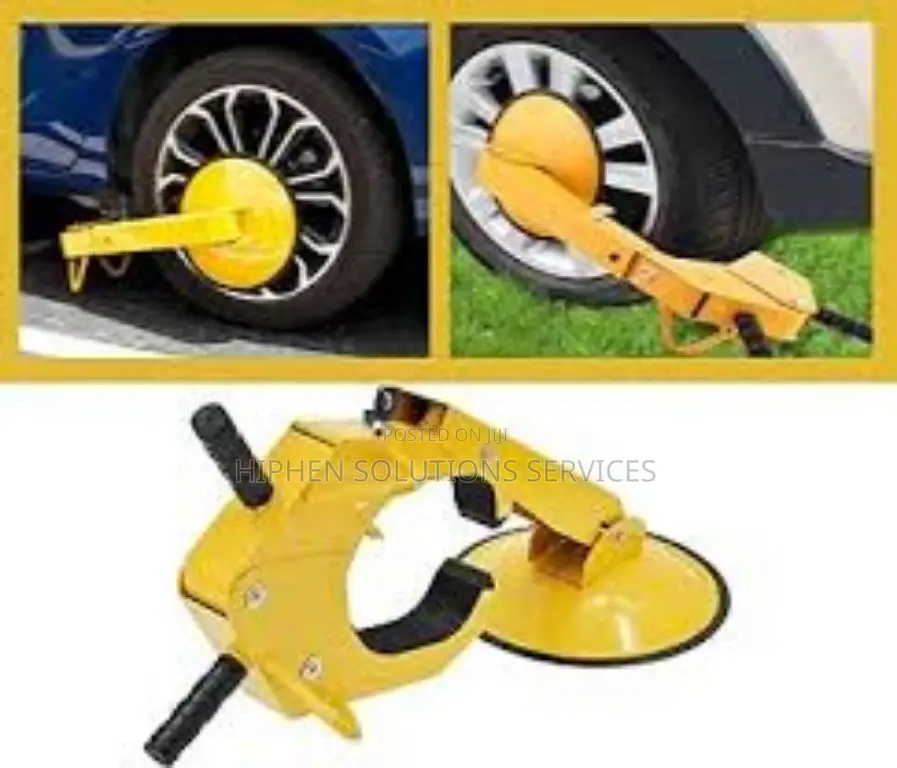Truck Auto Car Heavy Duty Steel Anti-theft Tire Lock
