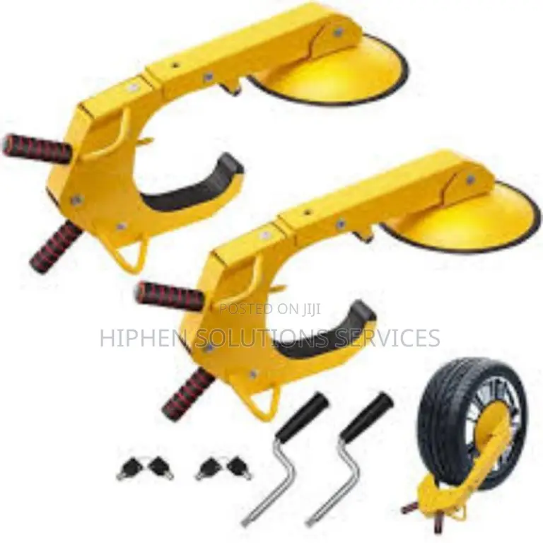 Anti-theft Lock Reinforced Tire Lock Clamp Boot Tire Claw