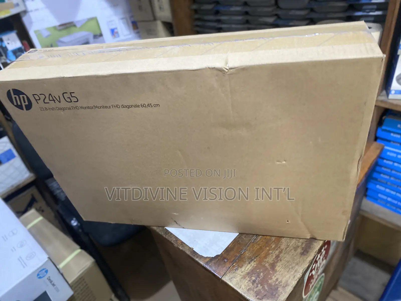 HP P24v G5 FHD Monitor (64W18AA) 24 Inches Monitor